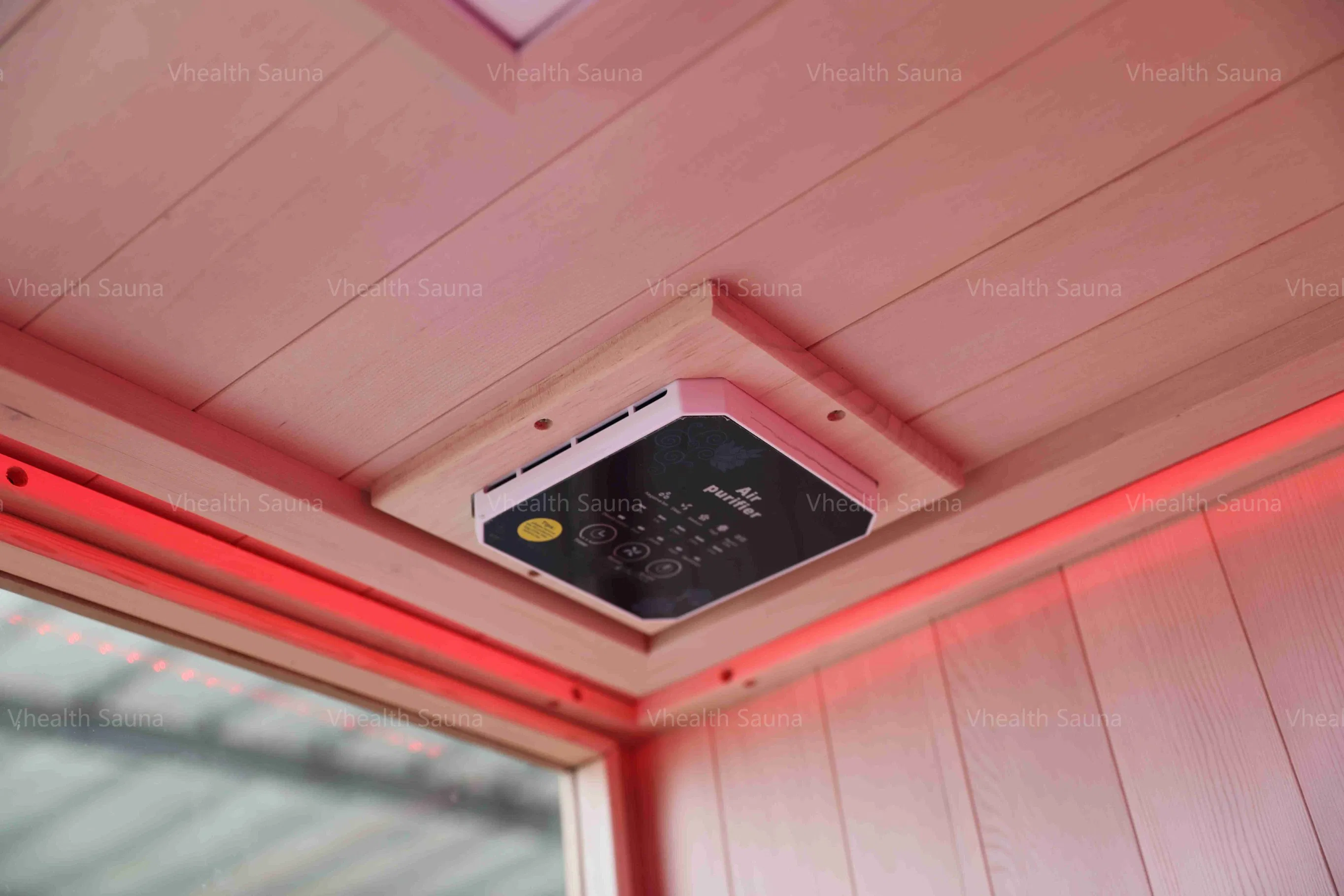 Инфракрасная сауна с красным светом V Health на 1-2 человек