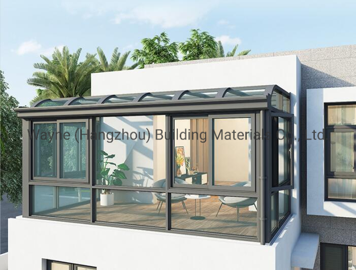 New Design Good Price DIY Thermal Break Sunroom with Good Thermal Insulation From China Factory for Apartment Villa House