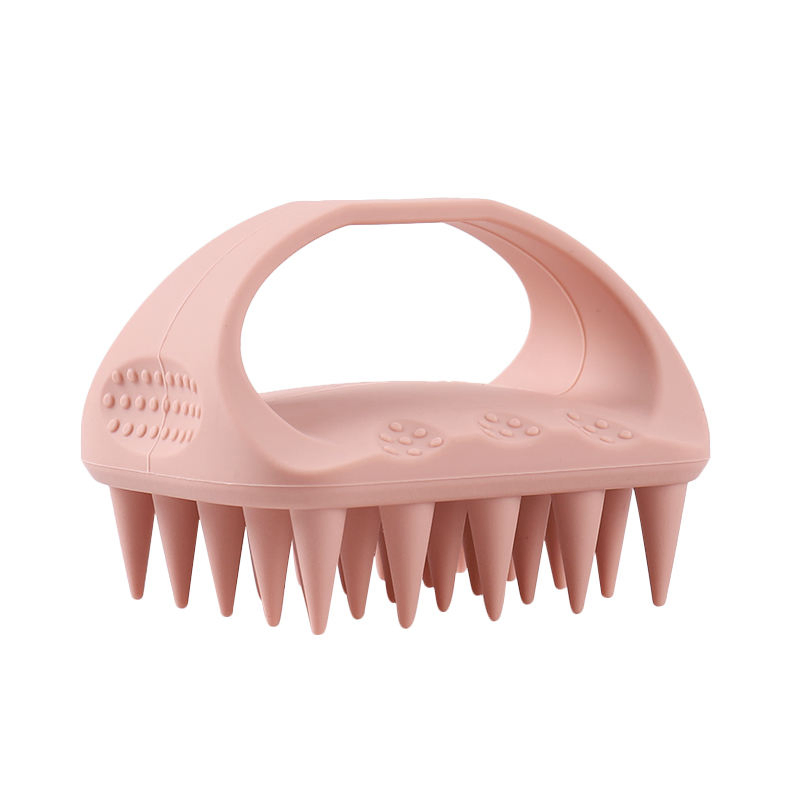 2023 Latest Shampoo Brush Recyclable Hair Massager Scalp Full Silicone Scalp Brush Eco Friendly Massager Detangling Hair Brush