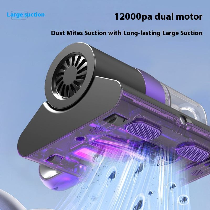 Portable Dust Mite Remover Bed Household Professional Controller Ultraviolet UV Light Mattress Pet Vacuum Cleaner
