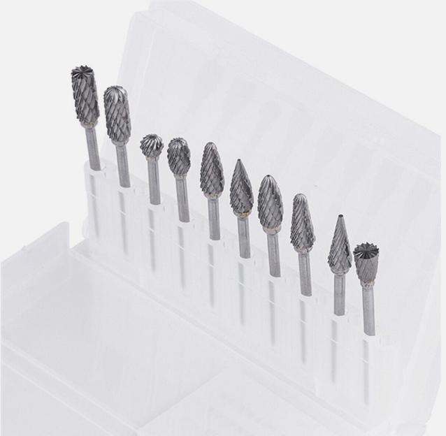Cylinder Shape with Radius End Round Head Cut for Wood Metal Steel Polish Carbide Burrs