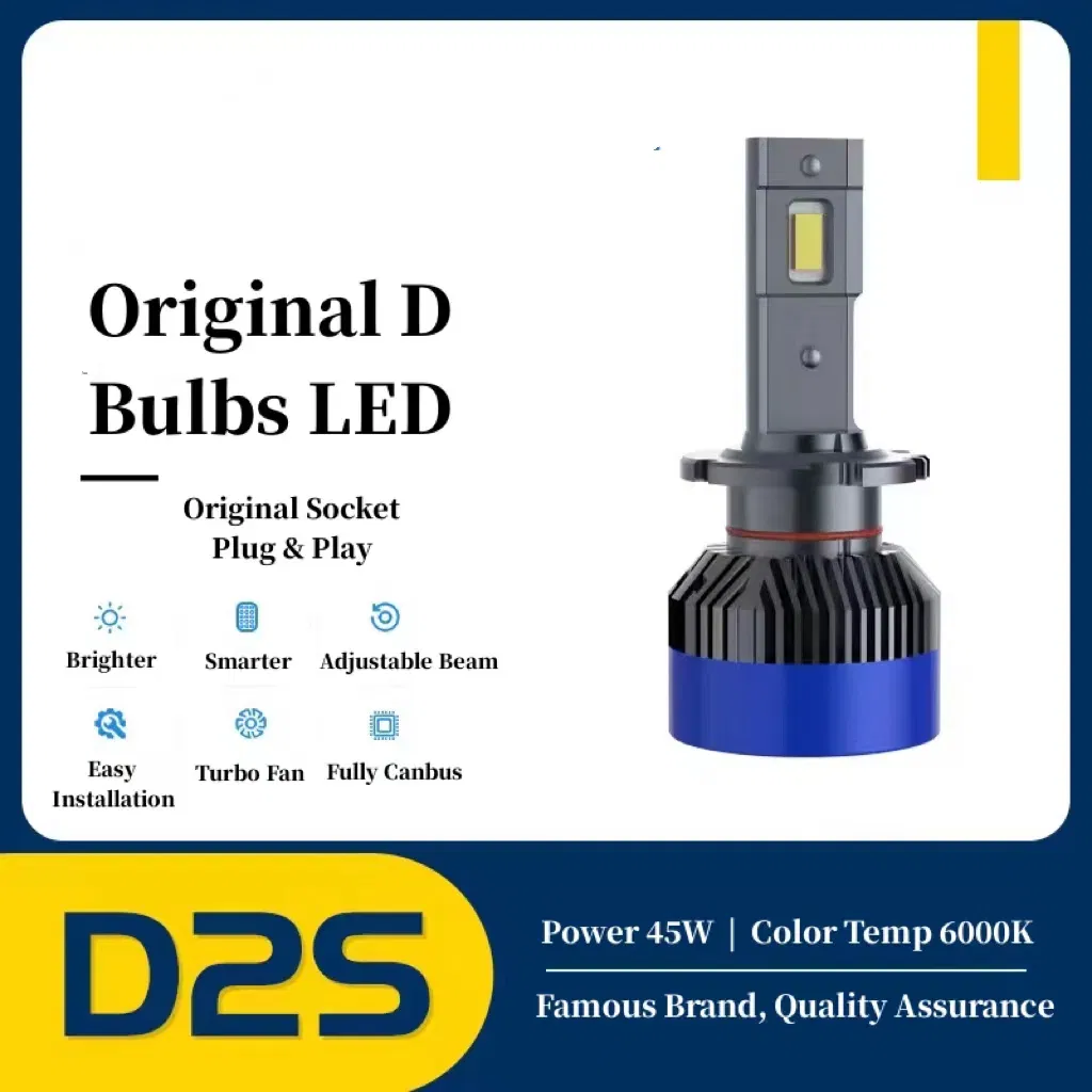 D-серия светодиодных фар D1S D2S D3S D4S для мотоциклов: прямая замена ксеноновых ламп HID