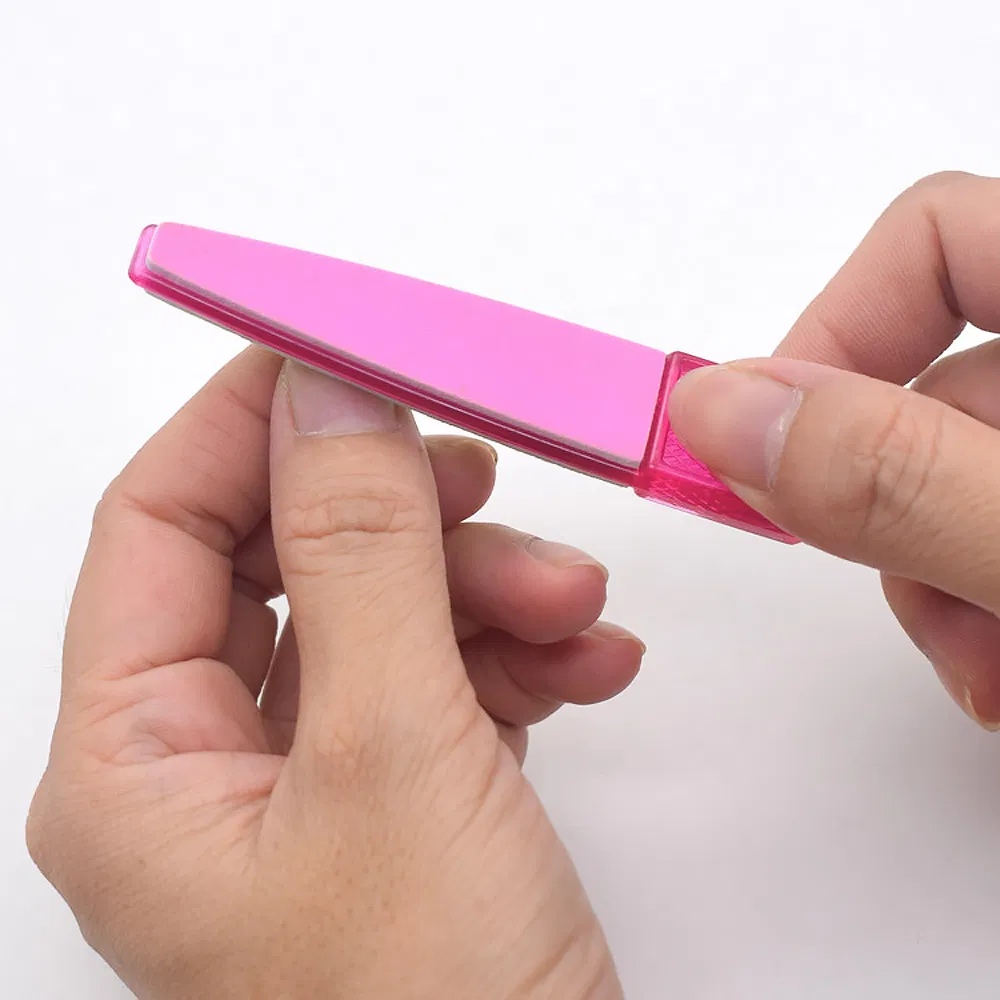 4 Sided Baby Care Nail Art Buffer Sunshine Manicure and Pedicure Tools Plastic Nails File Polishing