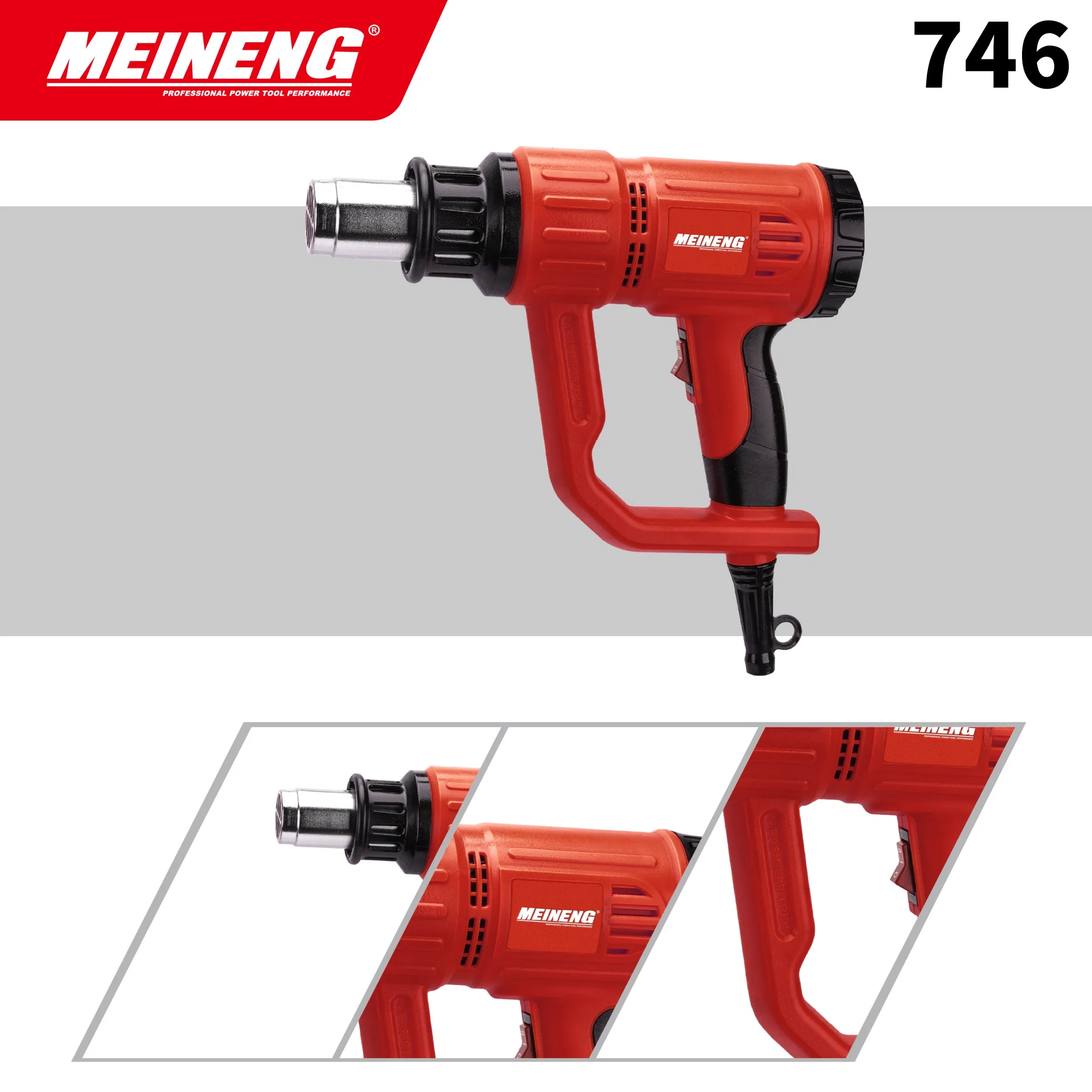 Versatile 746 Heat Gun with Adjustable Temperature Control for Various Applications