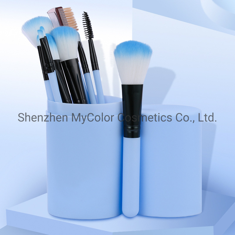 OEM 12PCS Make up Brush Set Cruelty-Free Powder Blush Foundation Brush