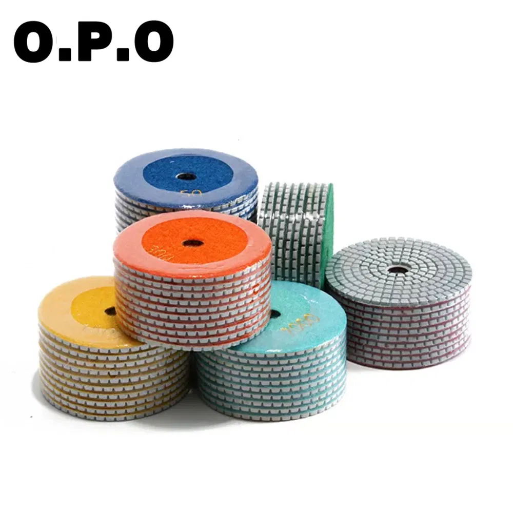 Алмазный водный шлифовальный диск 200мм для мрамора и камня