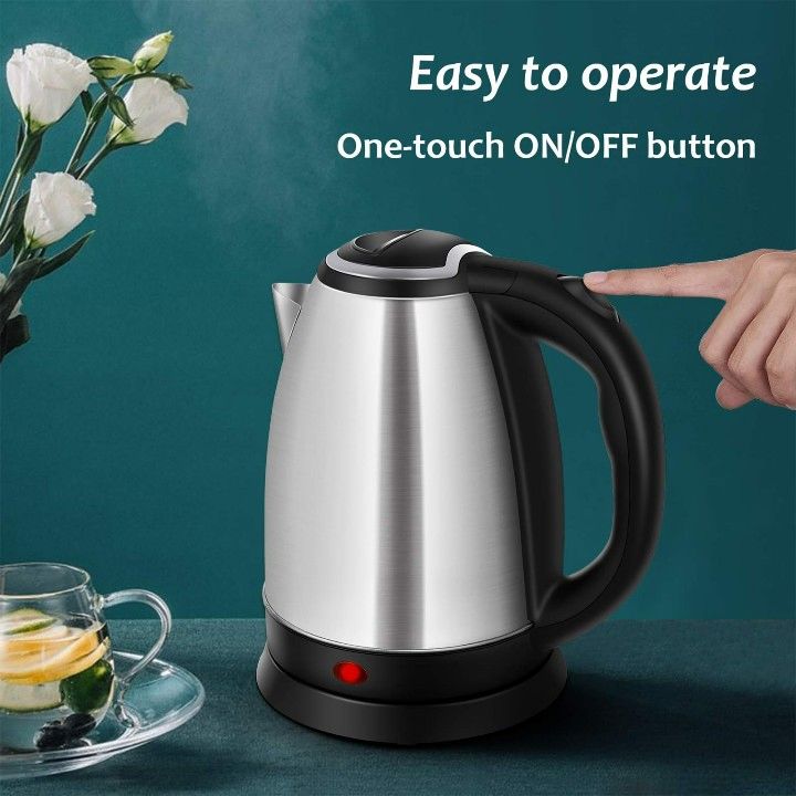 Factory Outlet 2L Office Stainless Steel Electric Tea Hot Water Warmer Kettle