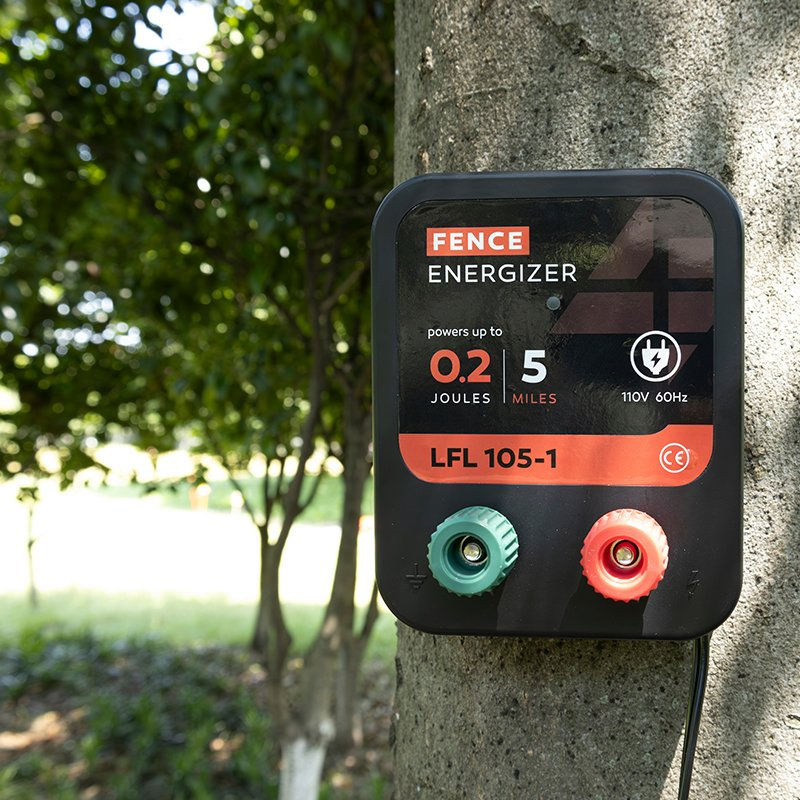 Portable AC Power Energizer for Electric Fence