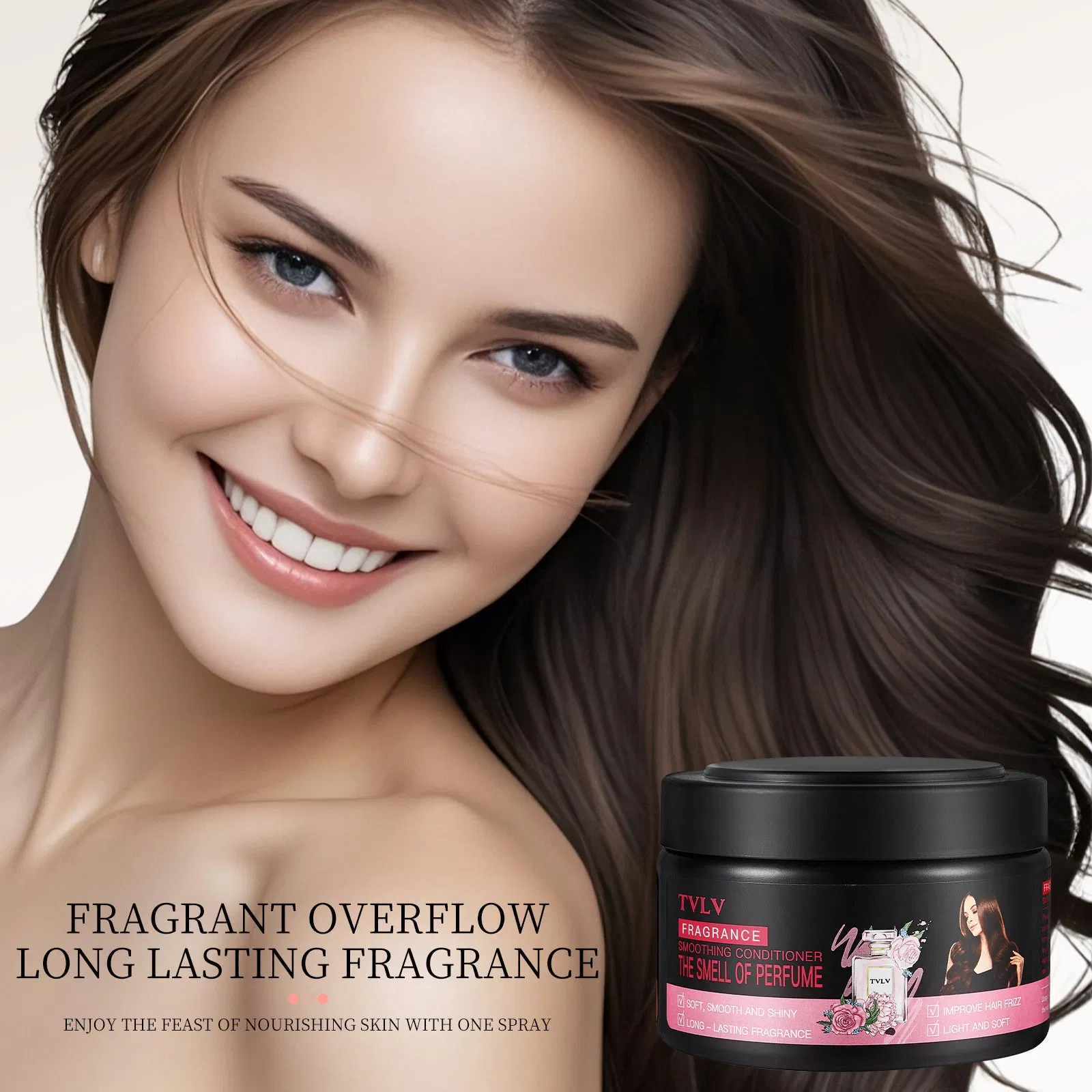 Frizz Control Conditioner with Enchanting Scent for Hair