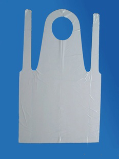 Hot Sale High Quality Disposable PE HDPE LDPE Sleeveless Food Grade Aprons