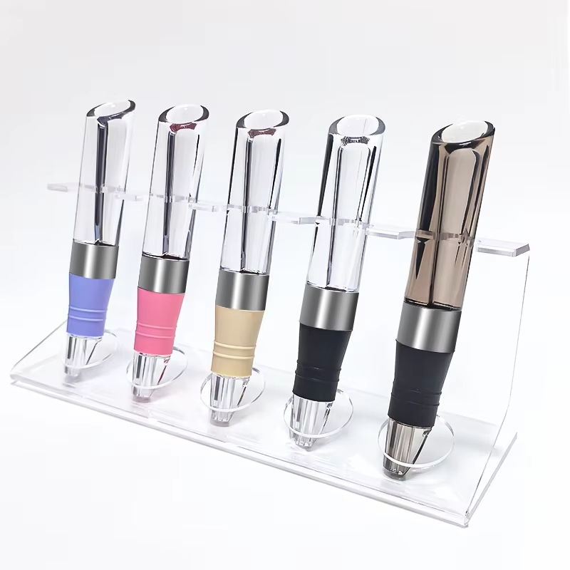 Eliminates Leaks Spills Easily Washable Small Size Easy-Carrying Wine Pump Aerator Dispenser Quick Aerating for Bulgariana