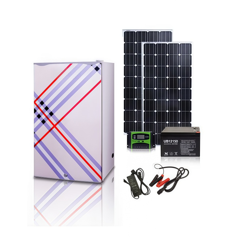 Portable Mini Small Fridge Home Appliance 90L DC 12V/24V Solar Refrigerator Fridge
