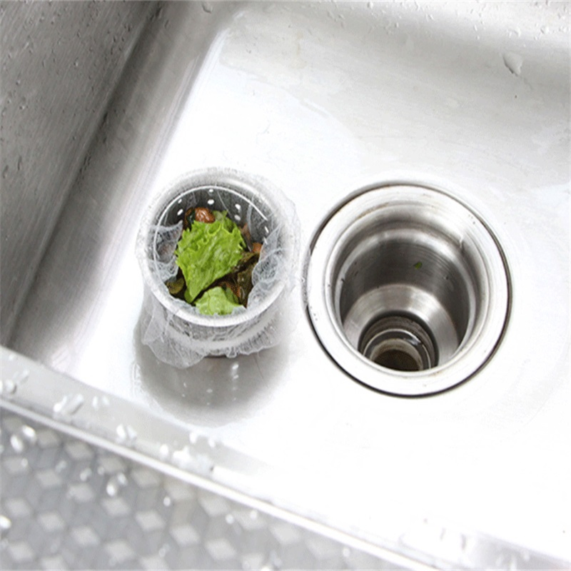 Japan Garbage Bag Sink Drain Hole Trash Strainer Mesh Kitchen