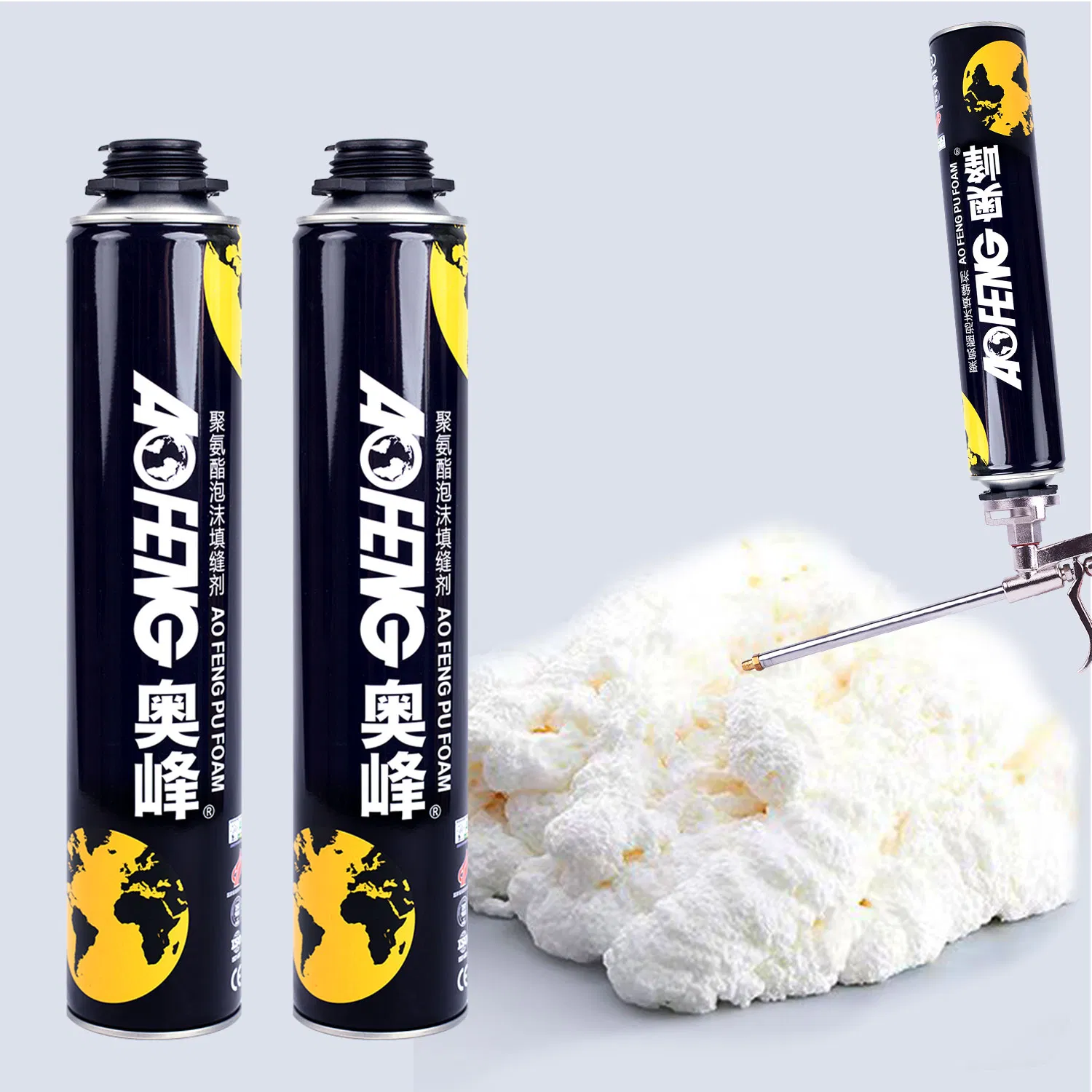 Fire Retardant Door and Windows Insulation Mounting Polyurethane PU Foam Spray