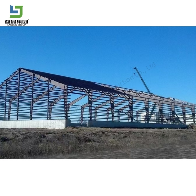 Simple Rapid Installation Prefab Green Multi-Use Customized Light Structural Steel Structure Building Workshop Warehouse Storage Warehouse Shed