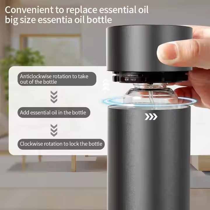 2026 ODM WiFi APP Smart Timing Automatic Waterless Aromatherapy Essential Oil Diffuser