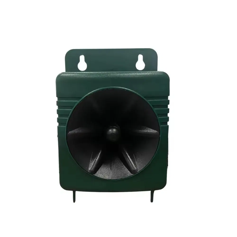 Ultrasonic Outdoor Bird Repellent Animal Repeller with 4 Speakers Silent for Human