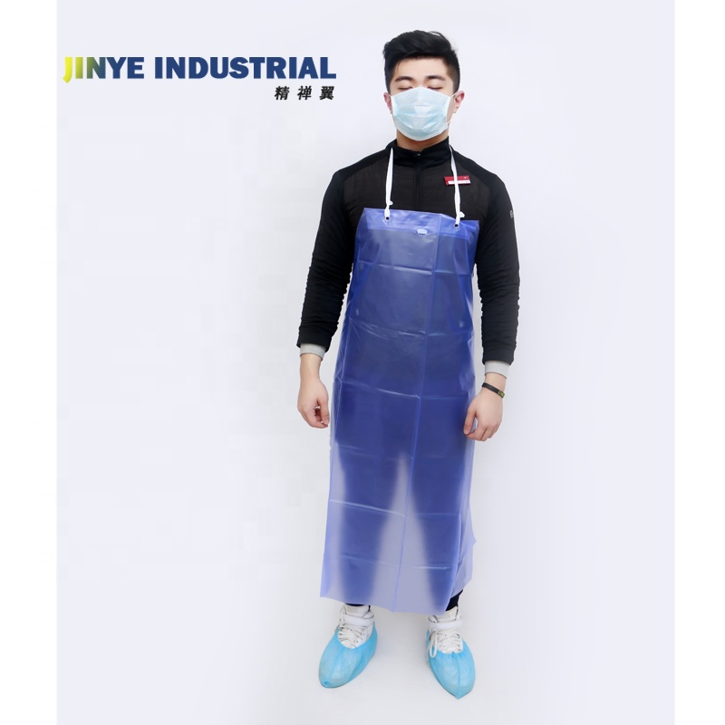 Industrial Rubber Apron Vinyl Waterproof Aprons Heavy Duty Work PVC Aprons
