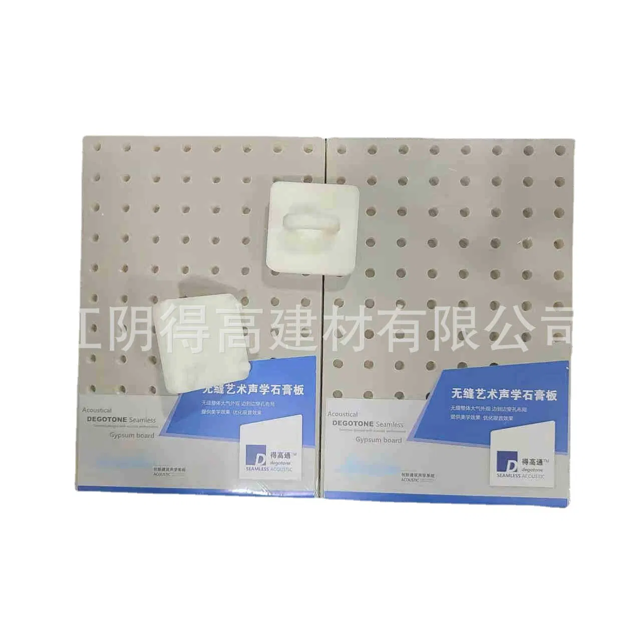 12mm Perforated Acoustic Gypsum Board Partition Drywall Plasterboard