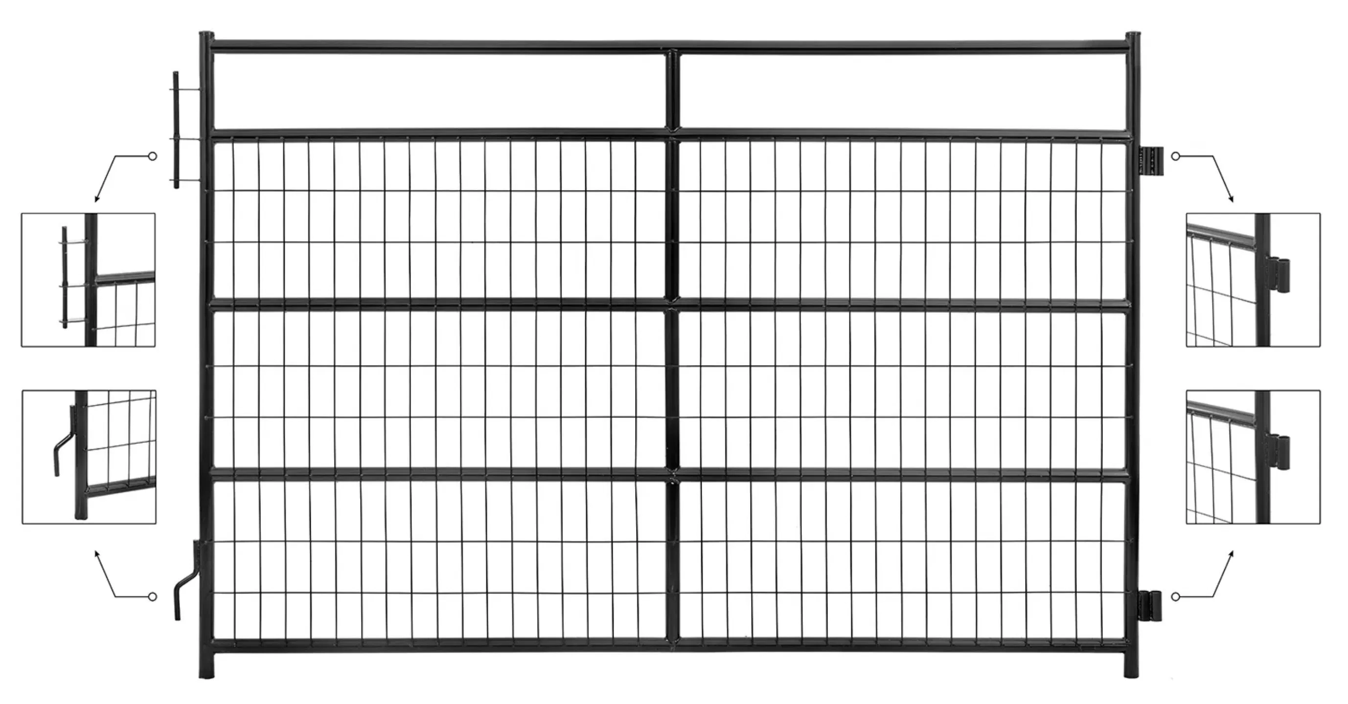 Weatherproof Square Mesh Shape Sheep&Goat Panel Livestock Garden Fence