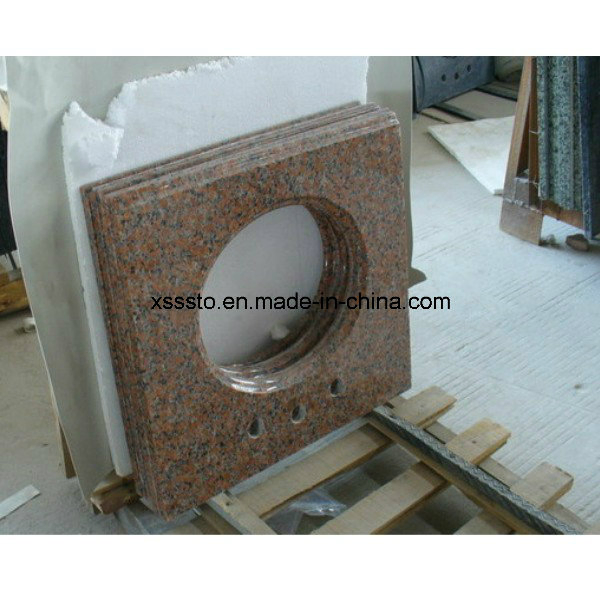 Beautiful Black Granite Vanity Tops for Bathroom
