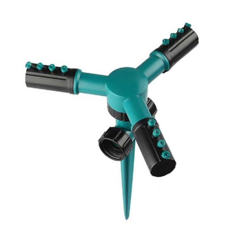 360° Rotating Automatic Lawn Sprinkler Adjustable Garden Irrigation System Durable Sprayer Esg12137