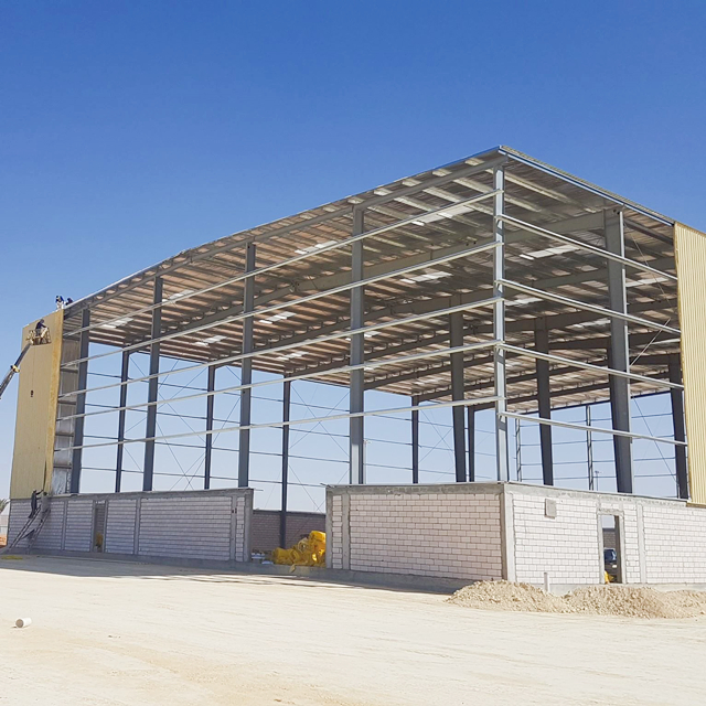 Steel Structure New Design Metal Organic H Beams Columns Framework for Customization