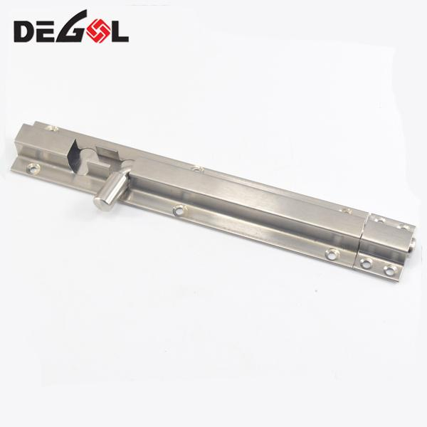 Vertical Locking Flush Stainless Steel Sliding Door Bolts