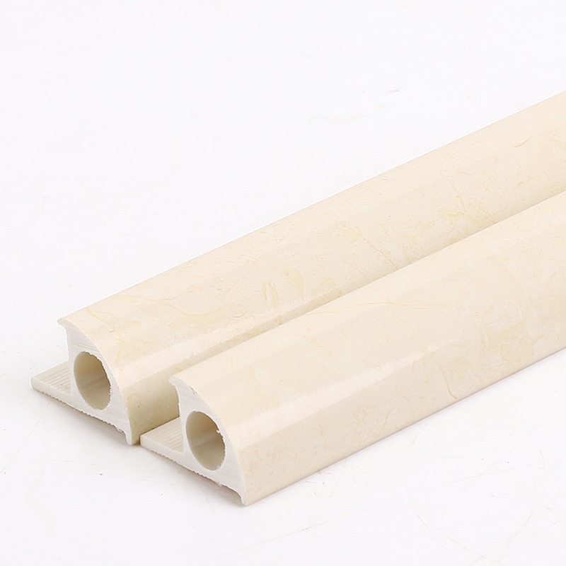 Free Sample 2.5m Custom Marble Color Ceramic PVC Tile Corner Trim Plastic Tile Edge Trim