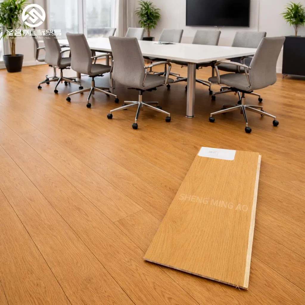 Engineered Wood Flooring Durable Oak Structure Wooden Floor for Shopping Mall and Commercial Interior Applications