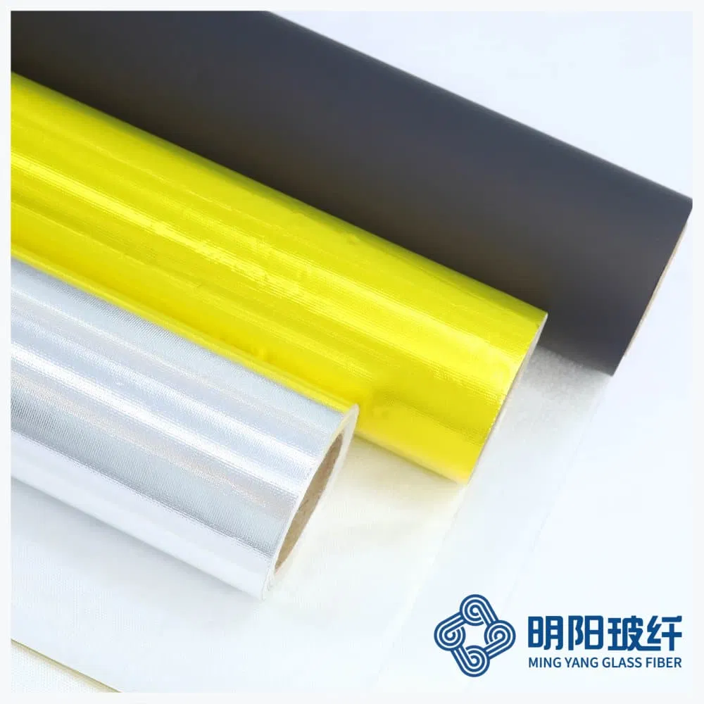 Fireproof Protection Aluminum Foil Coated Fiberglass Cloth