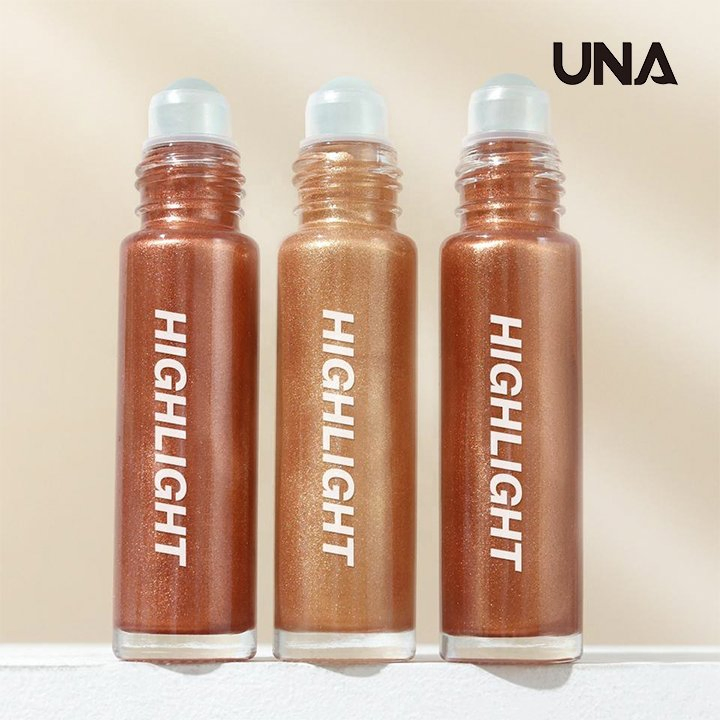 Wholesale Custom High Pigment Gold Face Creamy Highlighter Makeup Private Label Body Glow Shimmer Vegan Liquid Highlighter