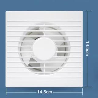 Wall Mounted Shutter Kitchen Exhaust Fan Window Mounted Bathroom Extractor Fan