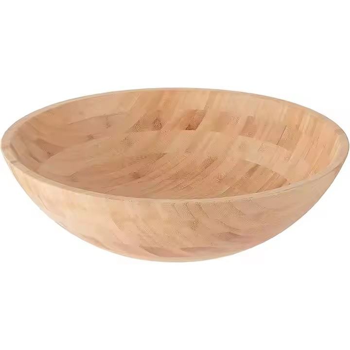 Catalogue of Solid Bamboo Bowl and Acacia Wood Salad Bowl