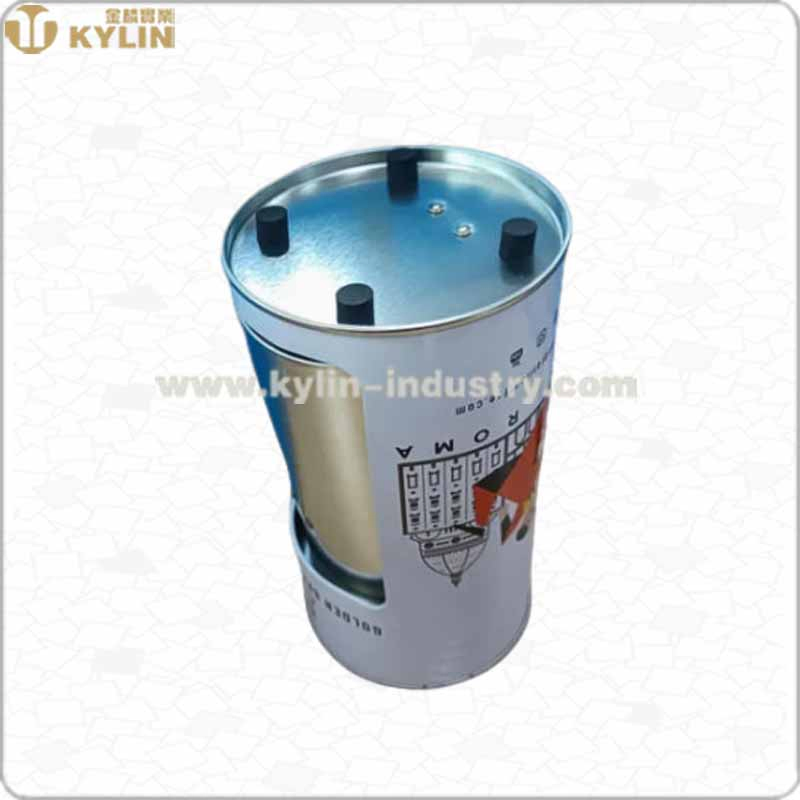 Bar Tinplate Can Shape Napkin Holder with Sugar Bag Holder