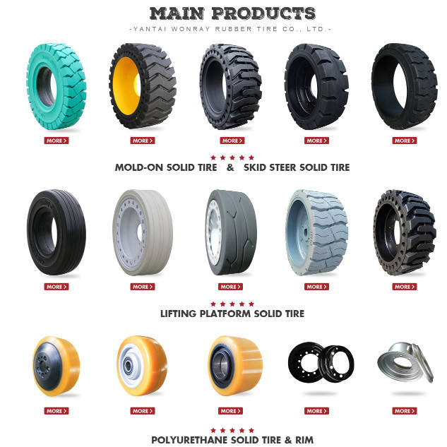 Crown Forklift PU Tire Poly Wheel Rueda De Caster Load Wheel 132359-302