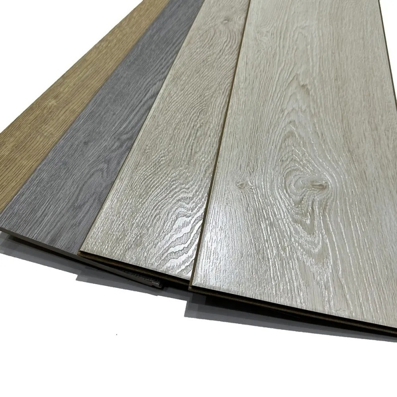 Imitation Marble/Wood Grain Laminate Flooring Suitable for Commercial Office/Home Use, Stain-Resistant and Easy to Care for