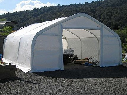 Industrial Building Dome Shelter Canopy Garage PVC Warehouse