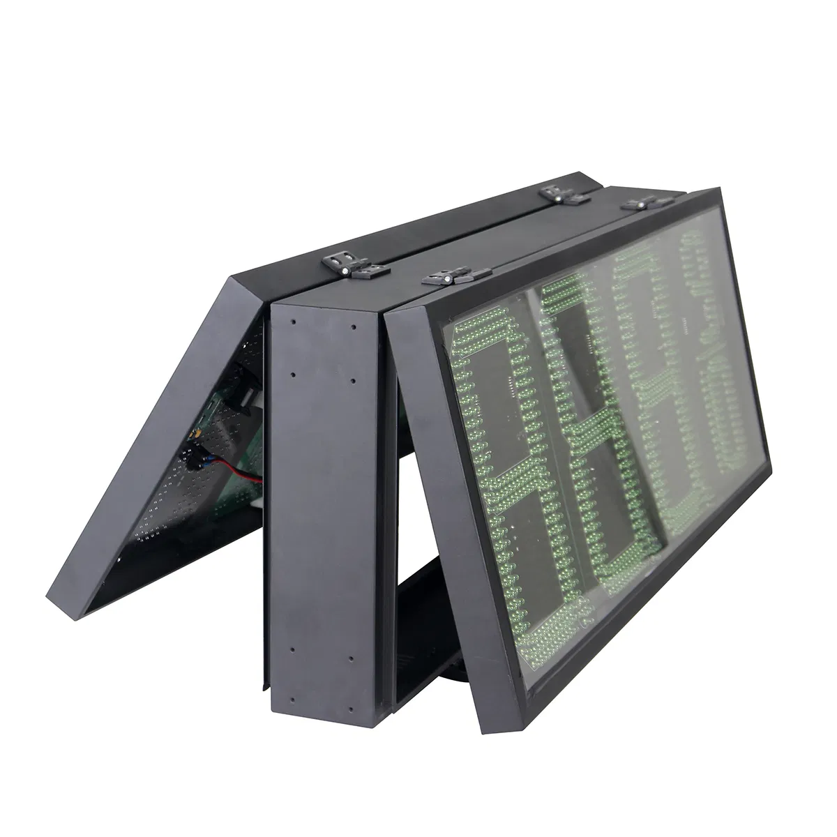Ultra-Thin Digital LED Poster Gas Station Oil Price Display with Magnetic Flip Score Board Flip DOT Display Sdk Function