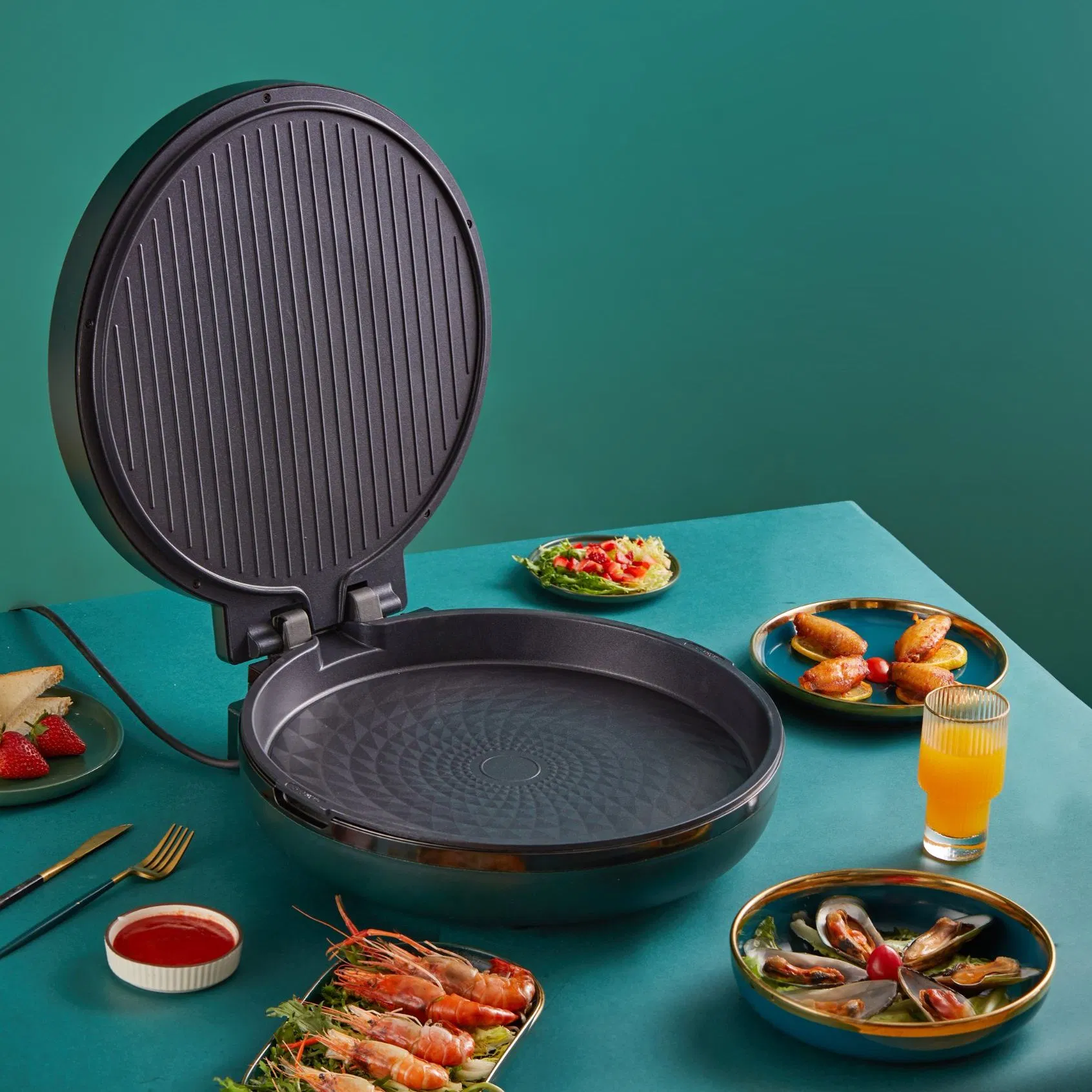 New Design Non-Stick Electric Crepe Pan Electric Pancake Maker Pancake Griddle