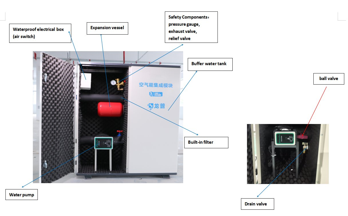 Advanced High-Efficiency Heat Pump System with 60L Buffer Tank