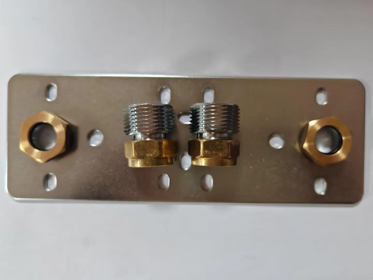 Brass Exposed Wall Mount Thermostatic Fixing Fitting Shower Plate