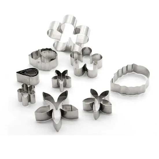 Food Safe Stainless Steel Cutter Decoration Shapes Cutter Baking Set Kw001_6