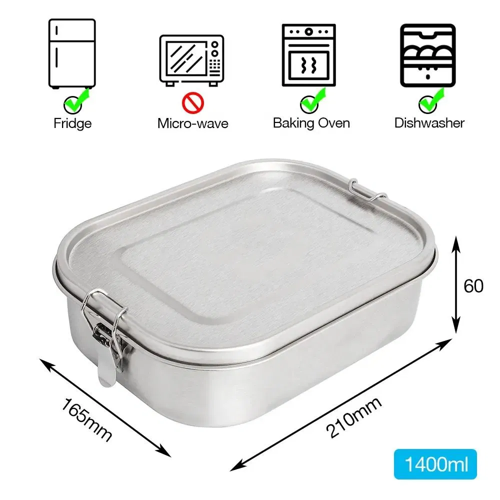 Lunchbox Stainless Steel Insulated Wholesale Restaurant Compartment Food Container