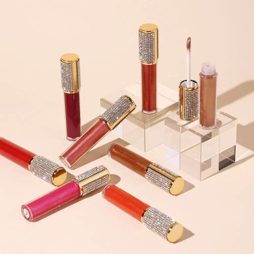 Wholesale 57 Colors Vegan Private Label Lipgloss Vendor Nude Glossy Lip Gloss for Women