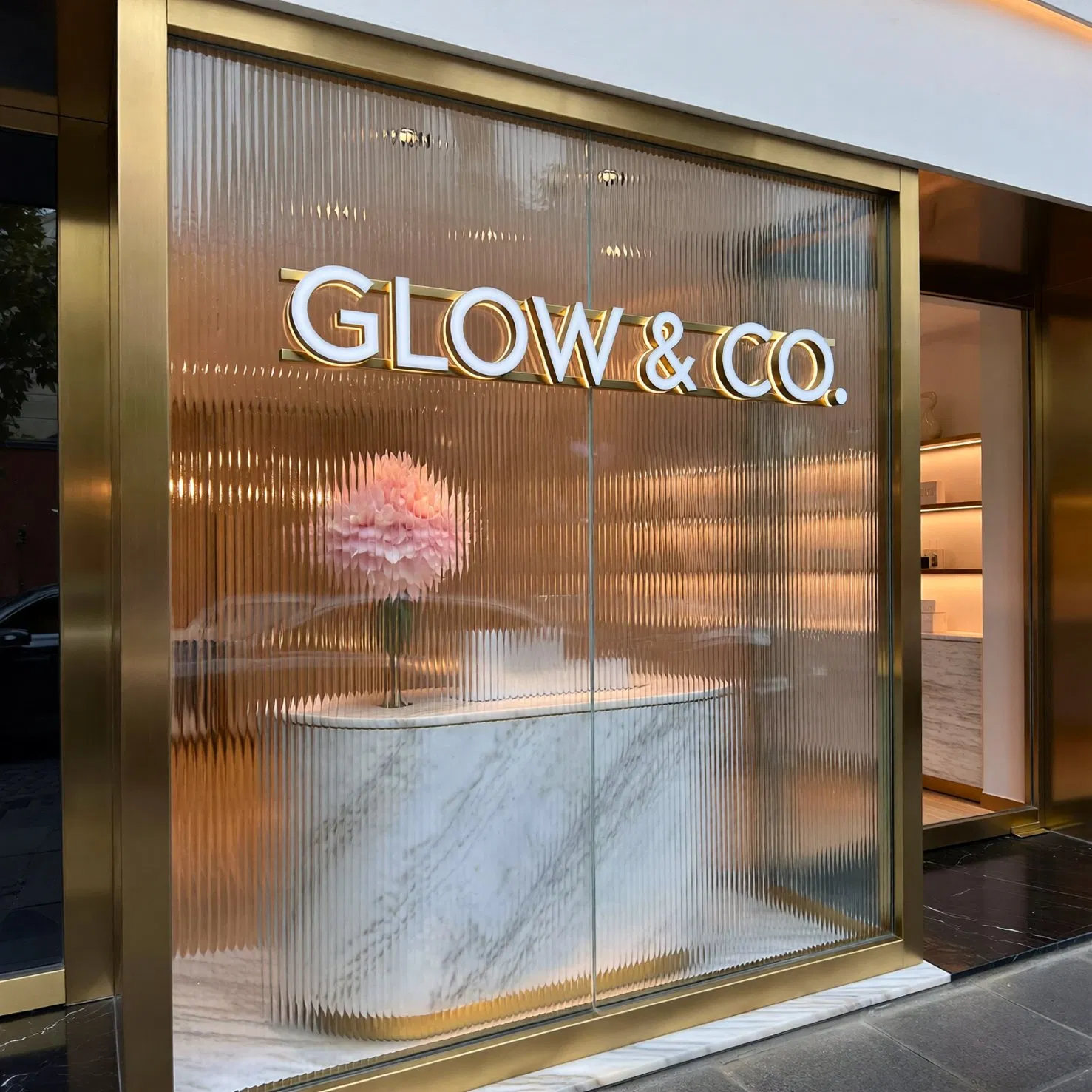 Professional Channel Letters Sign Custom 3D Acrylic LED Illuminated Outdoor
