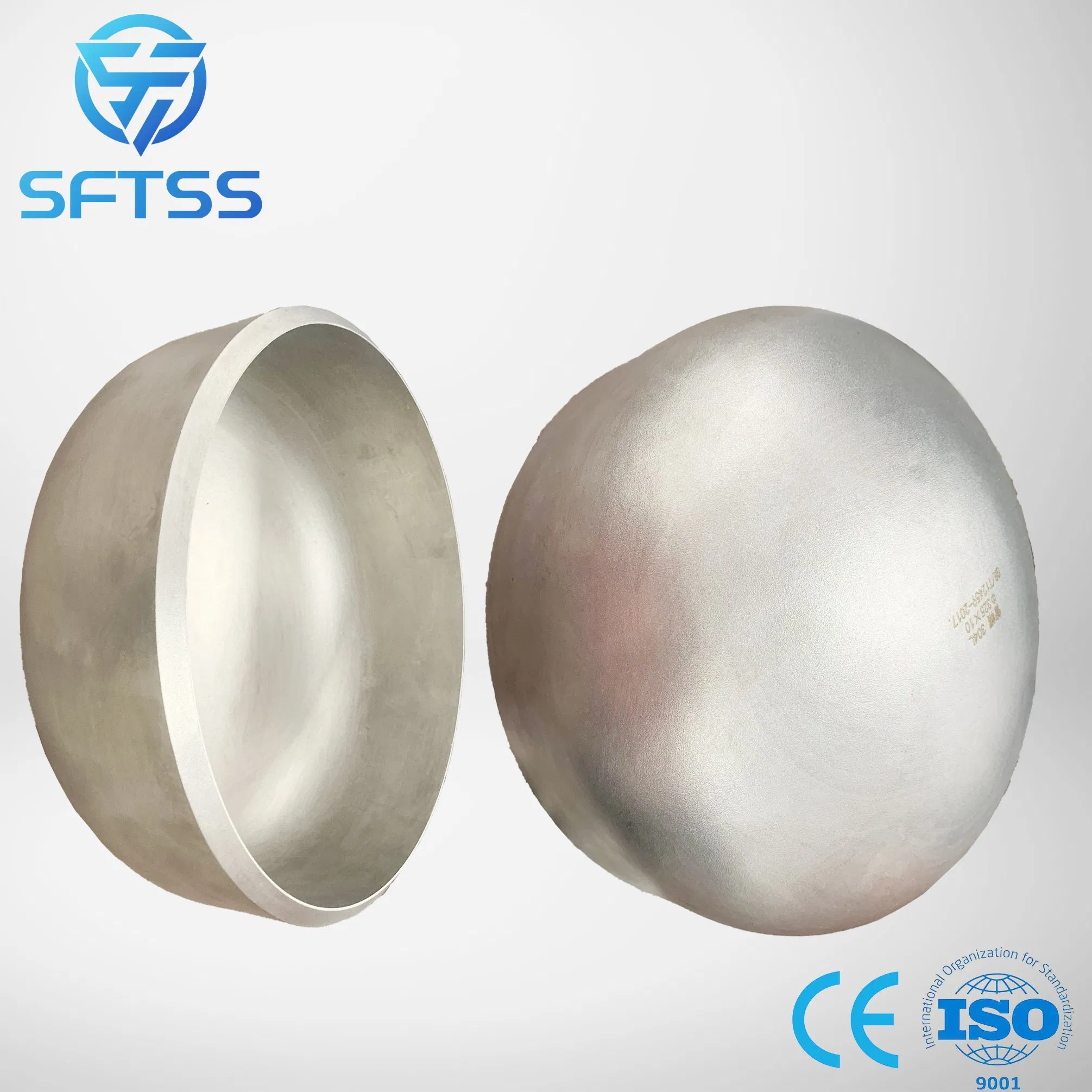 Large Size Stainless Steel Welded Pipe Fittings Cap