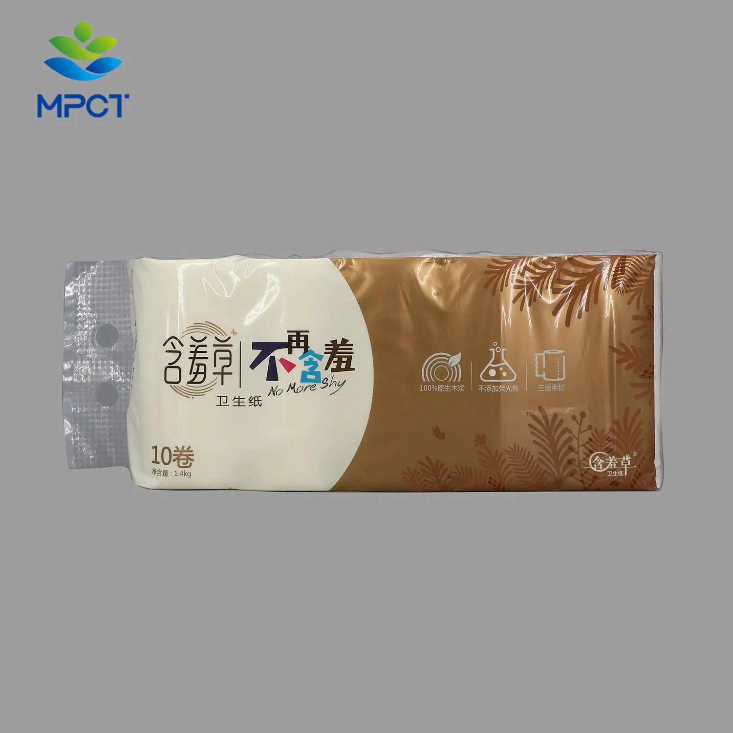 Premium Natural Toilet Tissue Paper Roll for Household OEM Factory Pulp 2/3 Ply Facial Tissue Paper for Daily Use