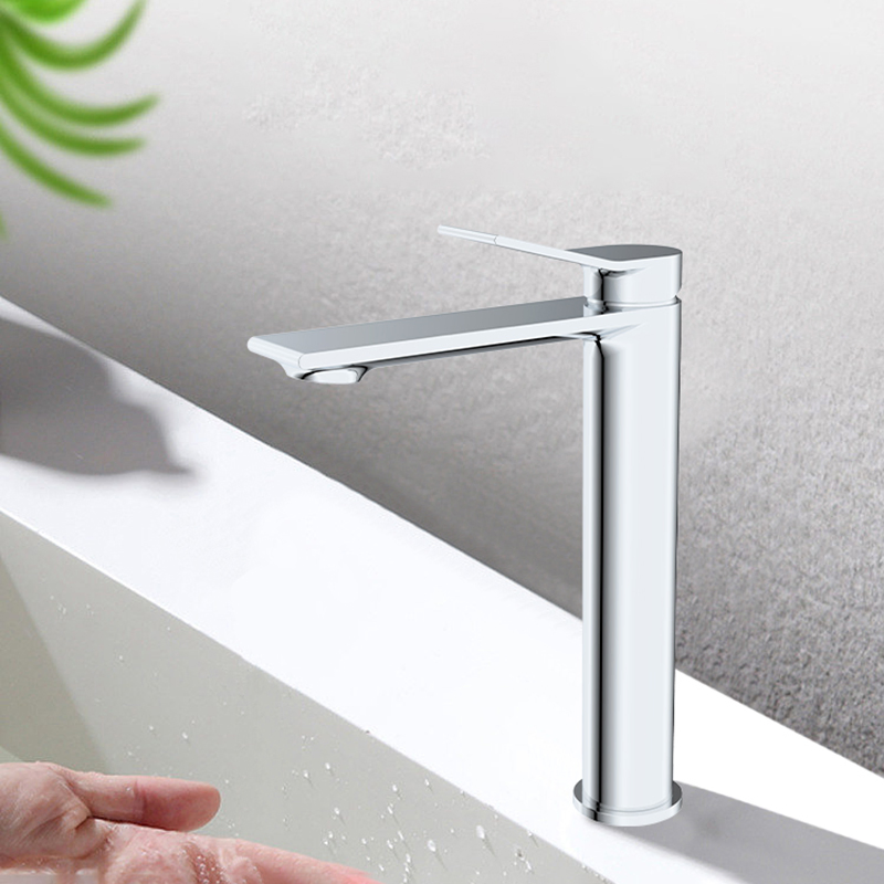 Смеситель для умывальника треугольный Tiema