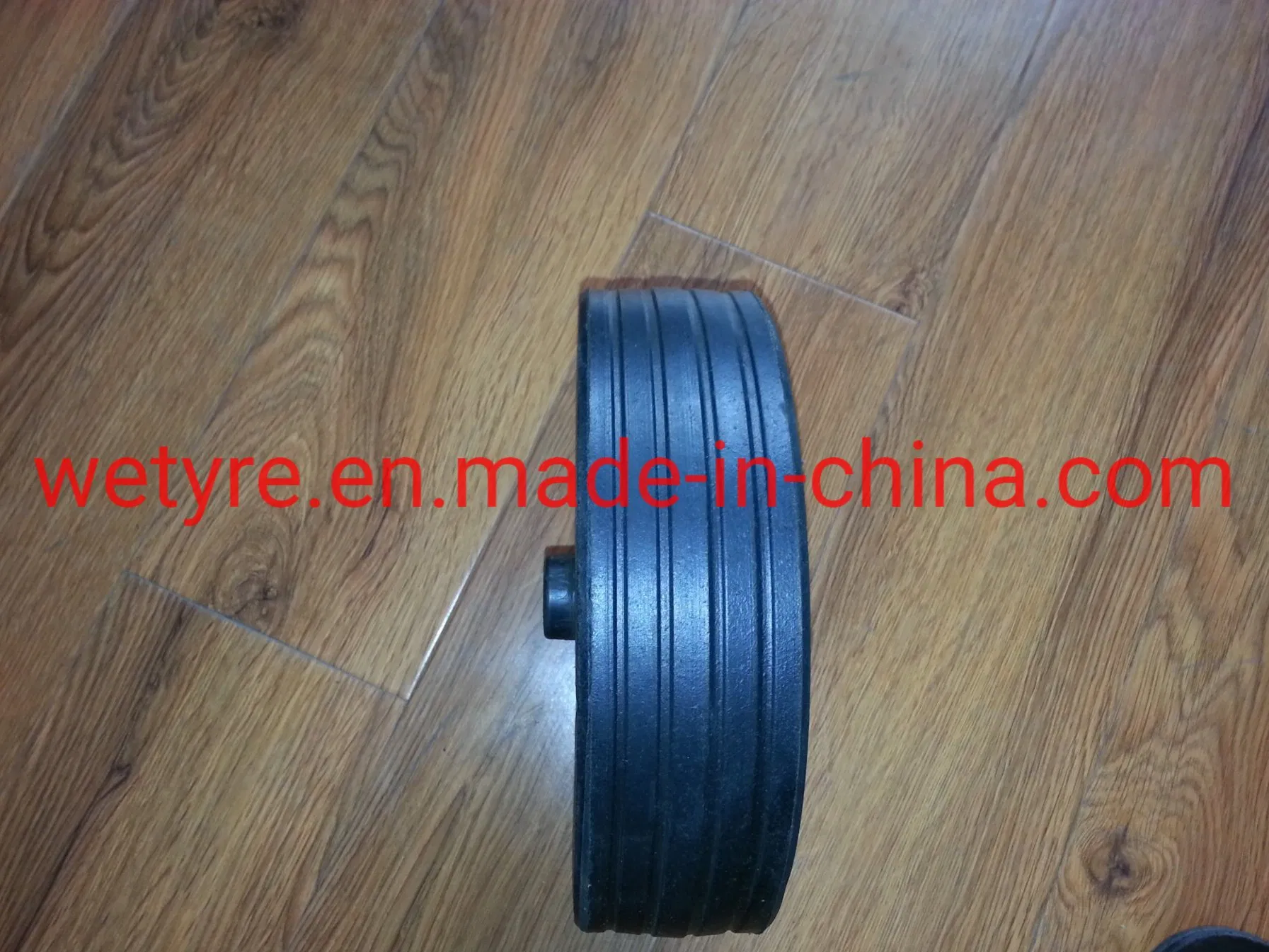 High Quality Lifting Jack Wheel Solid Rubber Wheel for European Market